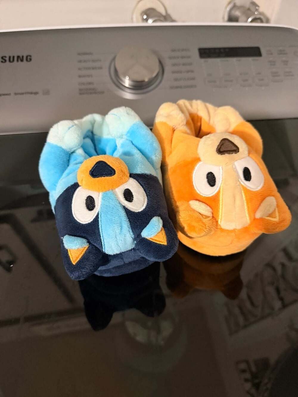 Bluey and Bingo 3D Plush Toddler Slippers
